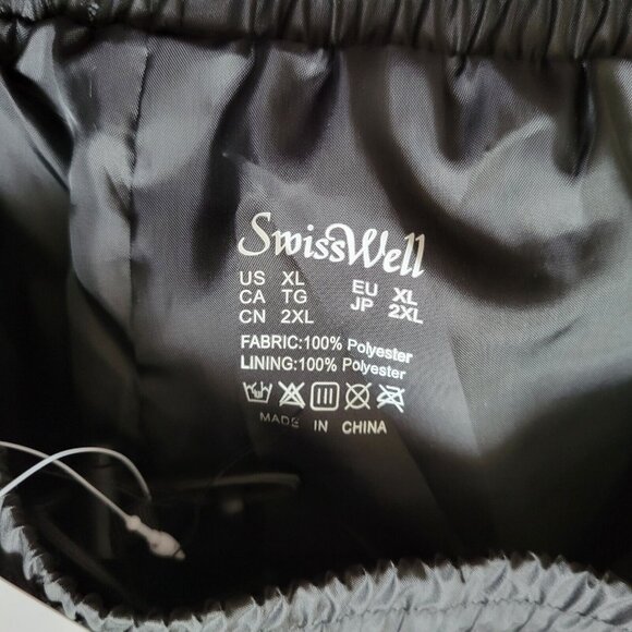 Swisswell Speedrun Pants Mens XL Black Waterproof Outdoor Fishing Camping NEW - Picture 3 of 6
